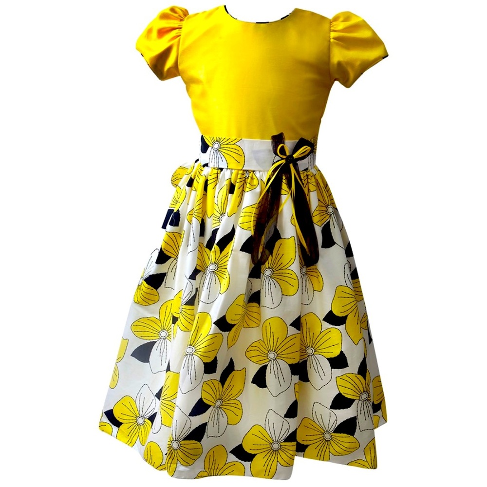 Girl Floral Printed Dress